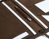 leather portfolio - boston leathers