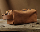 Toiletry Bag - Dopp Kit - Boston Leathers