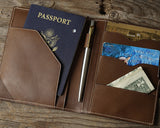 Leather Passport Holder - Boston Leathers