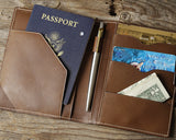 Leather Passport Holder - Boston Leathers