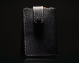 Black leather wallet - Boston leathers