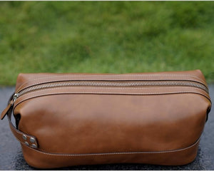 Dopp Kit - Leather Dopp kit - Boston Leathers