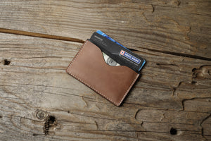 Slim Card Holder Leather - Boston Leathers