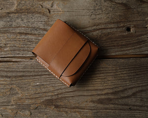 Front Pocket Minimalist Leather Wallet - Boston Leathers